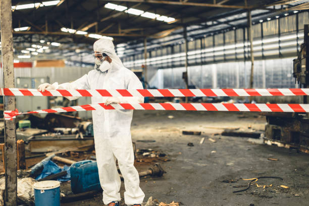 Professional Odor Removal technician working in Crows Landing, CA
